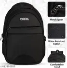 Polyester Backpack for Men & Women, Black