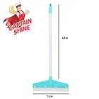 Captain Shine Bathroom & Floor Wiper [12" Blade, 2.5 ft Rod]