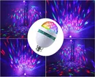 360° Rotatable Crystal LED Disco Bulb, Multicolor 