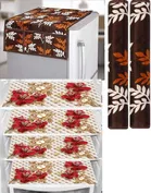 Knit 7 Pcs Fridge Cover Set 