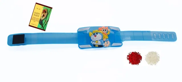 Synthetic Rakhi for Kids (Multicolor, Pack of 1)