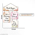 MDF Wooden Wall Hanging Quotes 