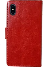 iPhone Xs / 10s / 10 / iPhoneX Artificial Leather Mobile Flip Cover 