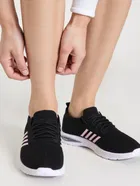 Sports Shoes for Women, Pink & Black 
