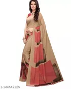 Georgette Printed Saree for Women 