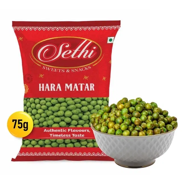 सेठी हींग जीरा मटर 75g