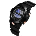Rubber Strap Round Dial Sports Watch for Kids 