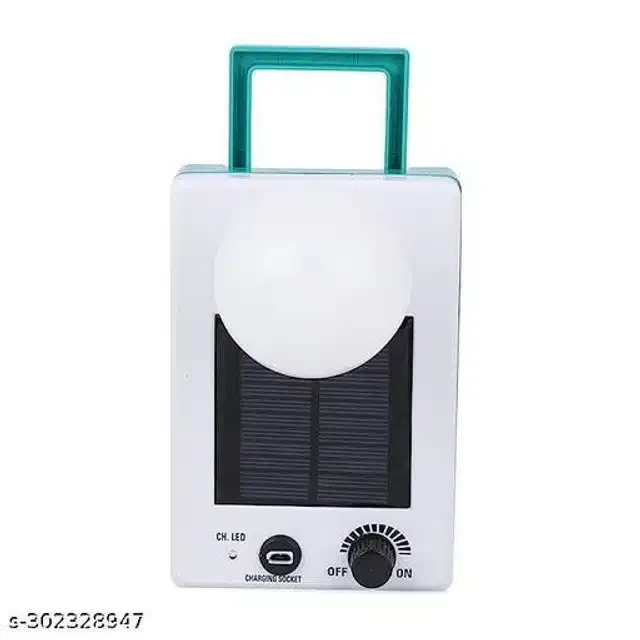 Mini Rechargeable Emergency Light Bulb (White, 12 W)