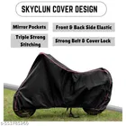 Polyester Cover For Bike/Scooter, Multicolour