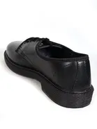 Ajanta Boy School Shoes, Black 