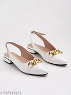 [86] Solid Patent Leather Ballerinas for Women 