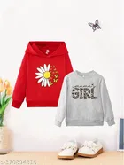 Cotton Blend Sweatshirt for Girls 