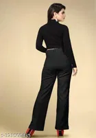 Cotton Blend Trouser for Women 