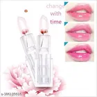 Professional Waterproof Moisturizing Flower Crystal Lipstick Jelly Flower Transparent Color Changing Lip Balm Lipstick For Girls & Women Pack Of 3