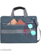 Canvas Laptop Bag for Men, Blue