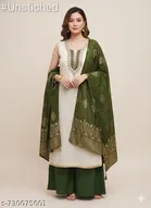 Silk Blend Punjabi/All Over Suits for Women 