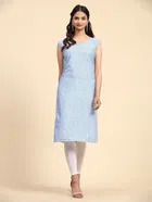 Crepe Printed Kurti for Women 