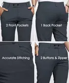 Lycra Blend Trouser for Men 