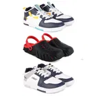 Combo of Casual Shoes with Clogs for Men 