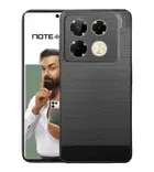 Artificial Leather Infinix Note 40 Pro+ 5G Back Cover 