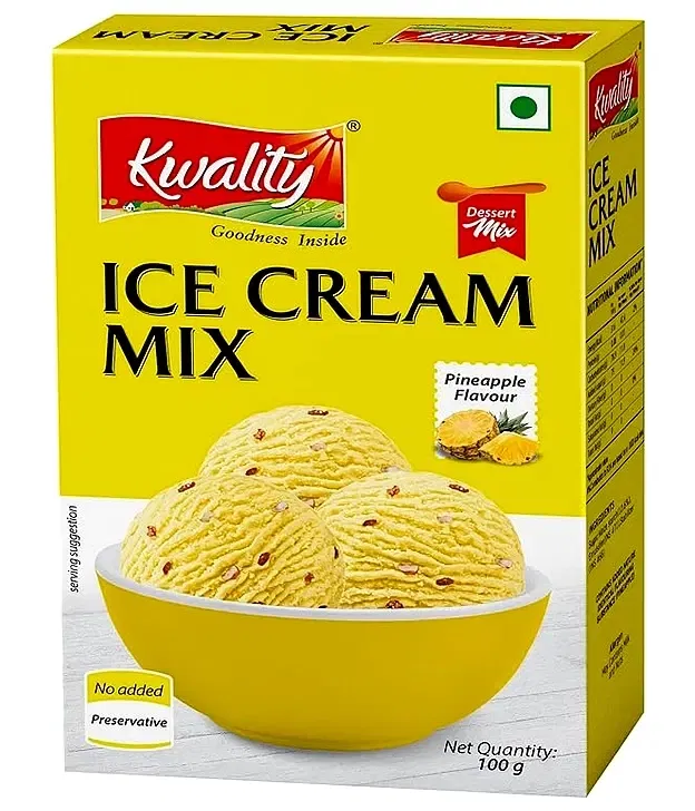 Kwality Ice Cream Pine Apple 100 g