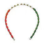 Tri Color Hair Band (Pack 2)