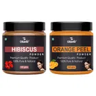 Natural Hibiscus & Orange Peel Powder for Skin & Hair 