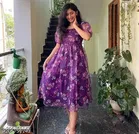 Printed Stylish A-line Kurti for Women 