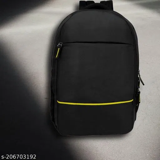 Nylon Backpack for Men & Women, Yellow
