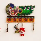 CAPIO ART Peacock Wood Key Holder 