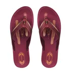 Slippers for Women, Maroon 