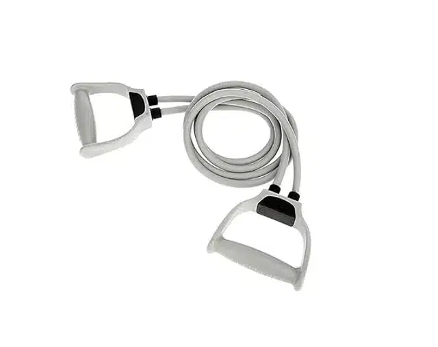 Double Toning Tube Resistance Band for Men & Women (Multicolor)