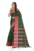 Cotton Embellished Saree for Women 