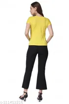 Half Sleeves Top & Bottom Set for Women 