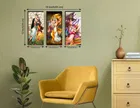MDF 3 Pcs Designer Wall Painting for Home & Office 