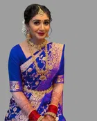 Jacquard Zari Woven Saree for Women 