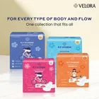 वेलोरा ड्राई फील ट्राइफोल्ड सेनेटरी पैड्स 