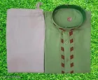 Solid Show Button Kurta Set for Men 
