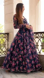 Semi Stitched Lehenga Choli for Women 