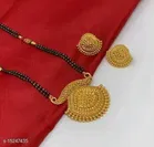 Mangalsutra with Earrings for Women 