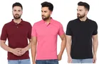 Polo T-shirts for Men, Pack of 3 