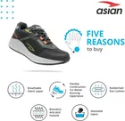 ASIAN Black Sports,Walking,Training,Gym,Stylish, Running Shoes For Men/Boys 