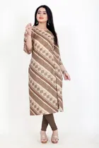 A-Line Crepe Kurti for Women 