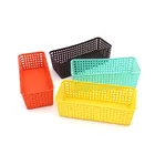 PARIKSHIT Plastic 4 pcs Multicolour basket 