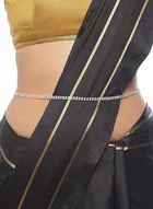 Silver Plated 2 Line Belly Chain for Women