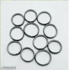 Iron Shani Dev Ring Pack of 10 for Men 