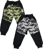 Woolen Printed Winter Trackpants for Boys 