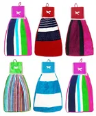 Soft Cotton Double Side Hanging Hand Towel 