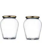 Glass Airtight Kitchen Storage Jars with Lid 