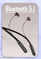 Bluetooth Headset Neckband Bt 165,  Hd Sound Quality, Black, True Wireless